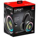 Headset Gamer Captain 7.1 USB RGB Virtual PC Fantech HG15