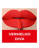 Batom Líquido Matte HD Lips Divamor