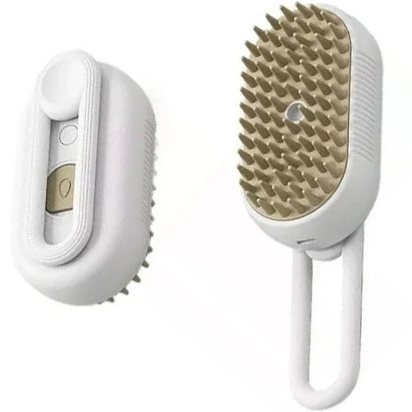 Escova Removedora de Pelos a Vapor Massageadora